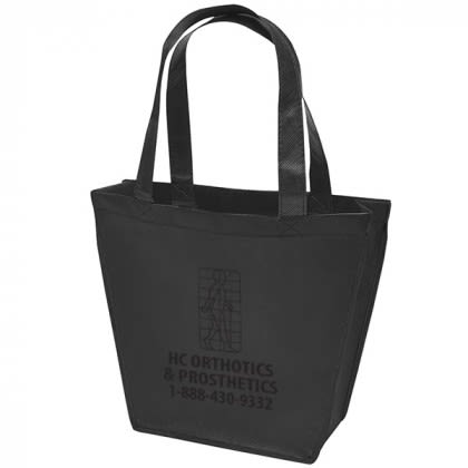 Carnival Promotional Non-woven polypropylene bag - with company logo - Black